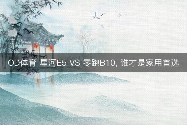 OD体育 星河E5 VS 零跑B10, 谁才是家用首选