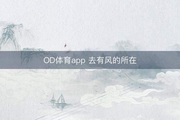 OD体育app 去有风的所在
