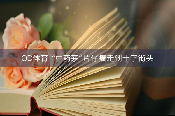 OD体育 “中药茅”片仔癀走到十字街头